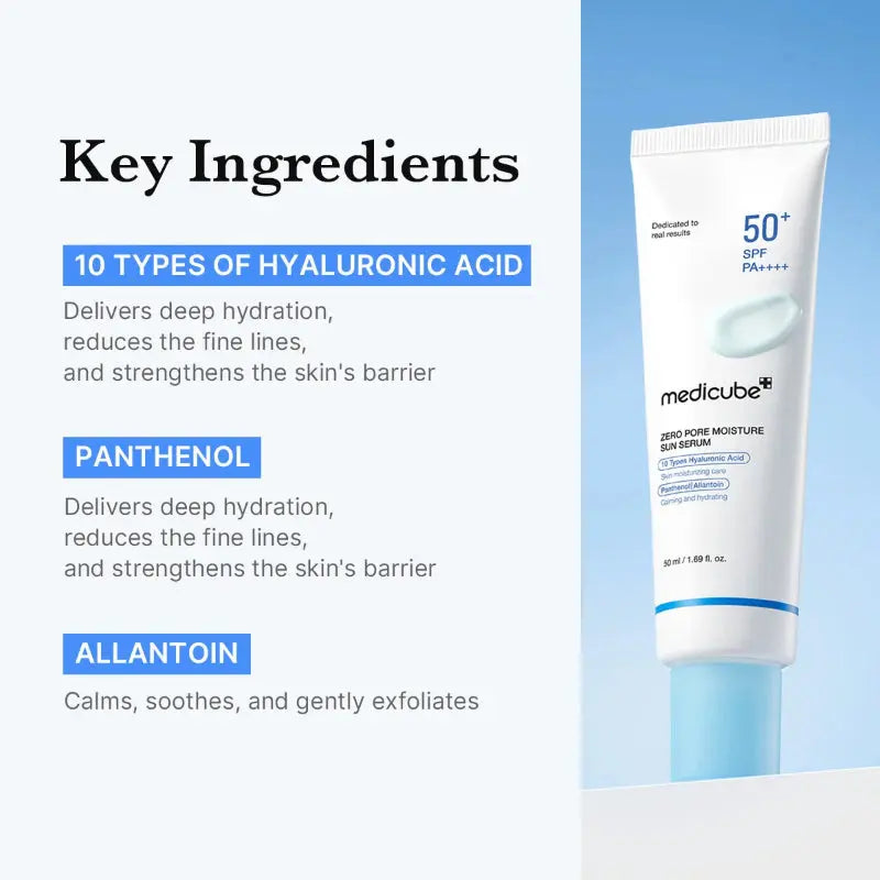 MEDICUBE ZERO PORE MOISTURE SUN SERUM AT CASA DE ELLA MEXICO