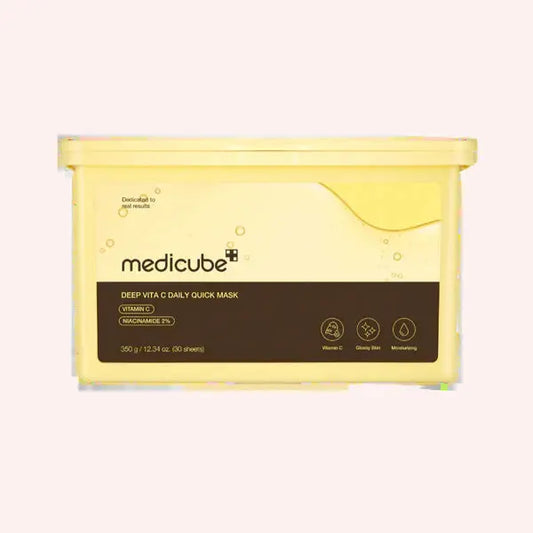 Medicube Deep Vita C Daily Quick Mask (30pcs) @ Casa de Ella Mexico | 30 mascarillas con Vitamina C