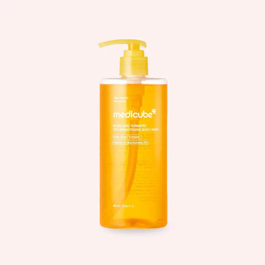 Medicube KOJIC ACID TURMERIC VITA BRIGHTENING BODY WASH - 400ML at Casa de Ella Mexico 