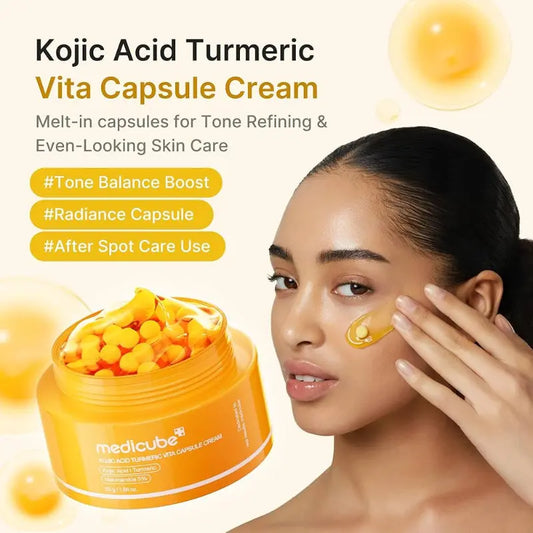 Medicube Kojic Acid Turmeric Vita Capsule Cream at Casa de Ella Mexico