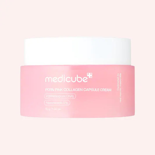 Medicube PDRN Pink Collagen Capsule Cream @ Casa de Ella Mexico | Crema coreano con cápsulas de colágeno y PDRN