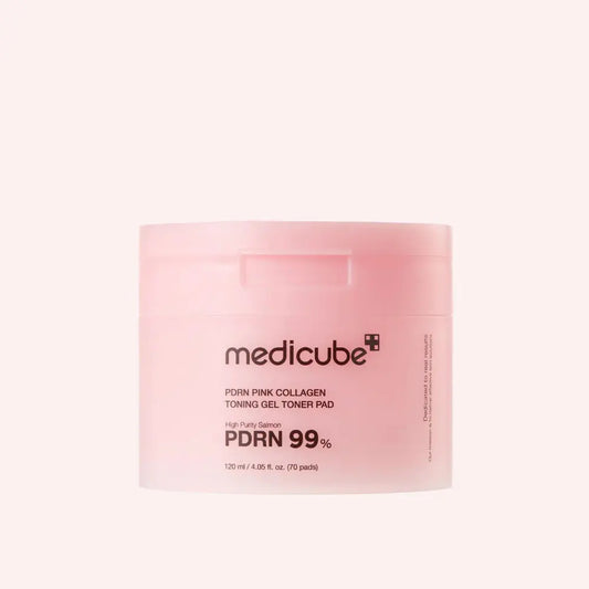 Medicube PDRN Pink Collagen Toning Gel Toner Pads @ Casa de Ella Mexico
