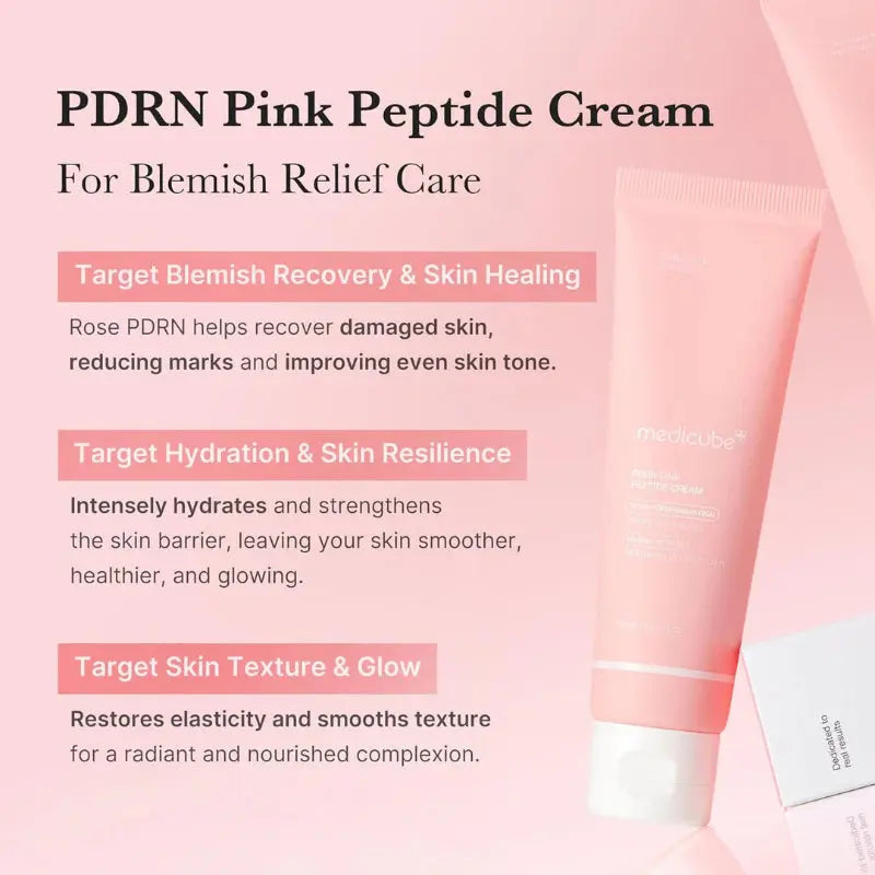 Medicube PDRN Pink Hyaluronic Moisturizing Cream @ Casa de Ella Mexico