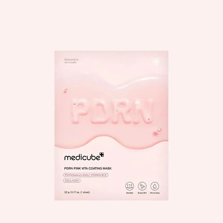 Medicube PDRN Pink Vita Coating Mask @ Casa de Ella Mexico | mascarilla coreana con PDRN.