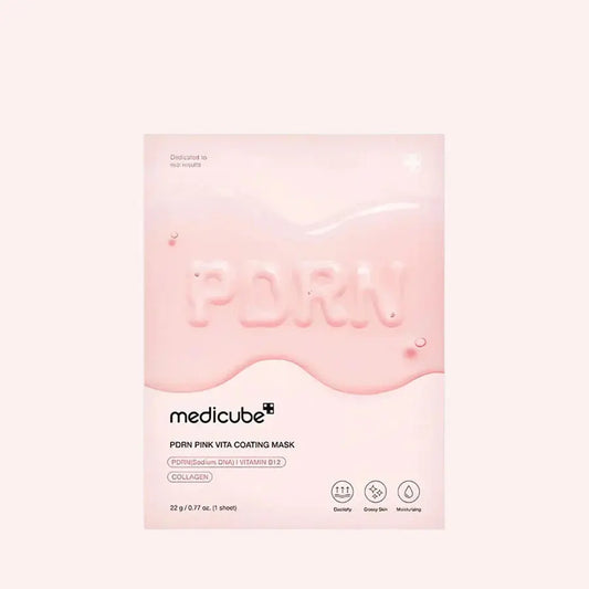 Medicube PDRN Pink Vita Coating Mask @ Casa de Ella Mexico | mascarilla coreana con PDRN.