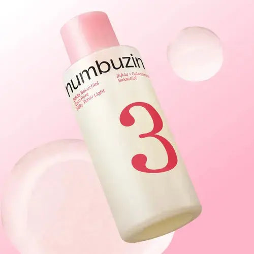 Numbuzin No.3 Bifida Bakuchiol 50 Zero Pore Milky Toner at Casa de Ella Mexico
