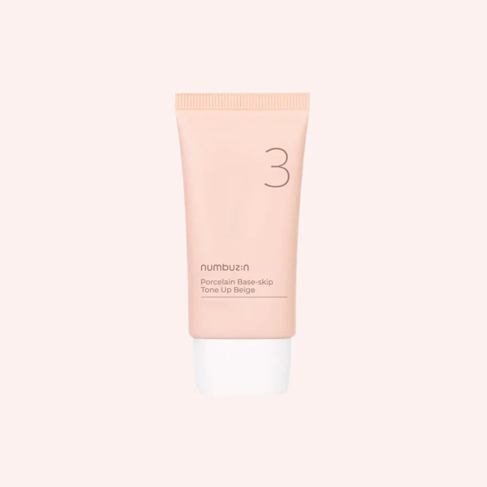 Numbuzin  No.3 Porcelain Base-skip Tone Up Beige at Casa de Ella Mexico