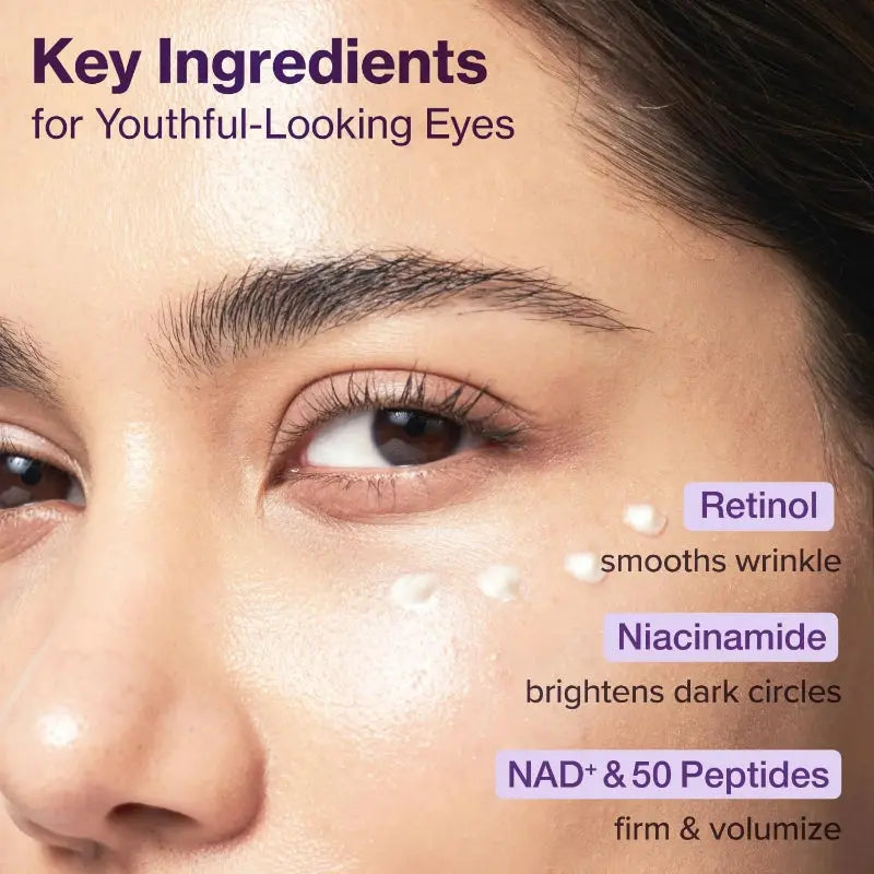 Numbuzin No.9 NAD+ Retinol Volumetox Eye Cream at Casa de Ela Mexico