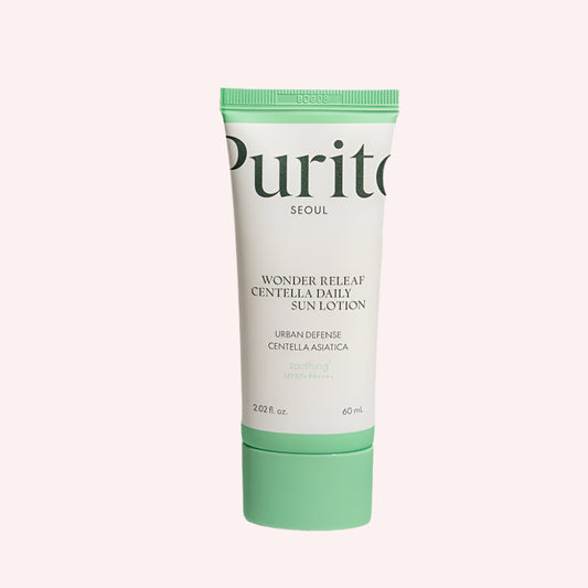 PURITO SOUL WONDER RELEAF CENTELLA DAILY SUN LOTION SPF 50+ @ CASA DE ELLA MX 1