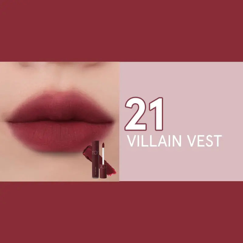 Rom&nd ZERO VELVET TINT 21 VILLAIN VEST at Casa de Ella Mexico