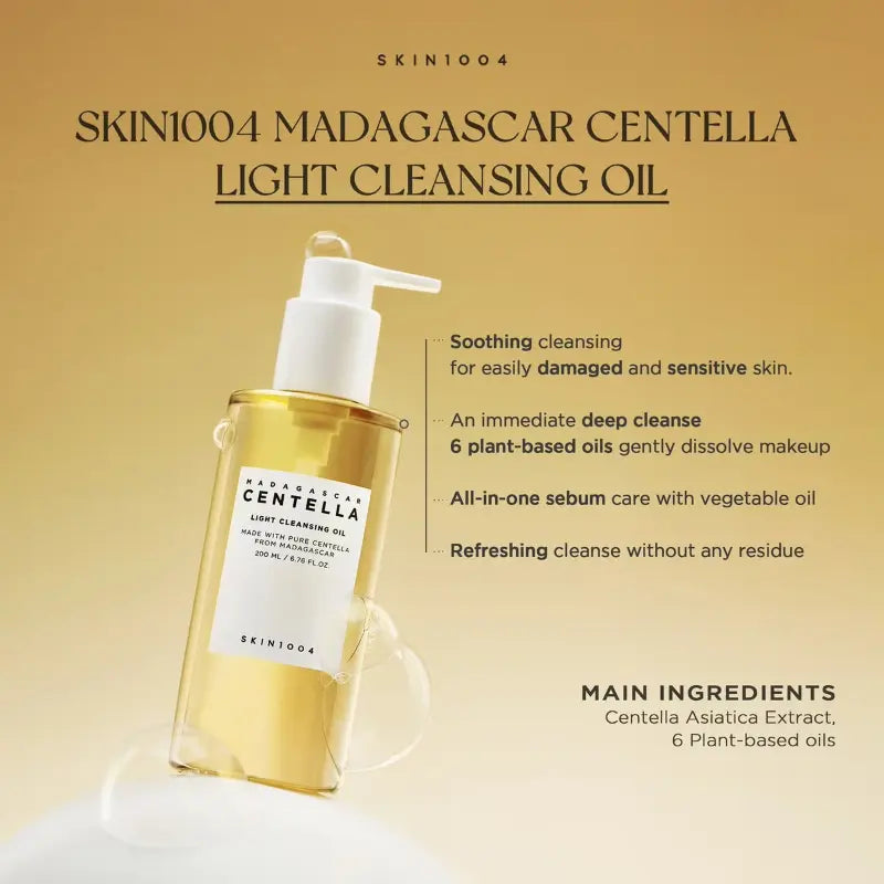 SKIN1004 Madagascar Centella Light Cleansing Oil at Casa de Ella Mexico