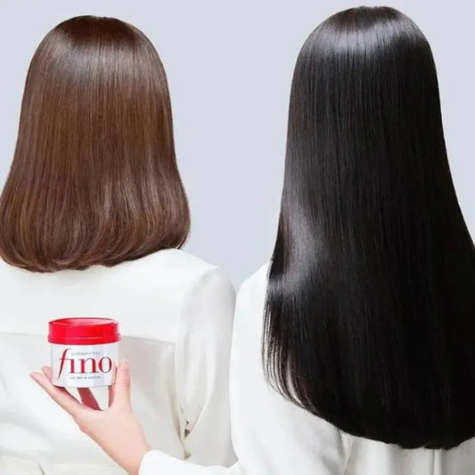 Shiseido fino hair mask at Casa de Ella Mexico