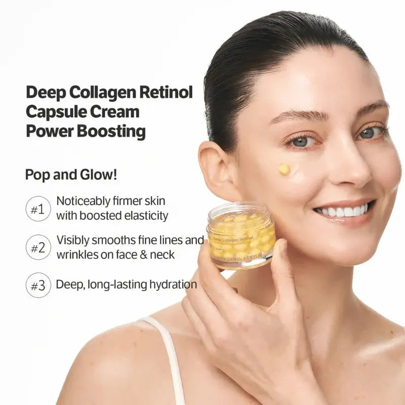 Sungboon Editor DEEP COLLAGEN RETINOL POWER BOOSTING CAPSULE CREAM at Casa de Ella Mexico