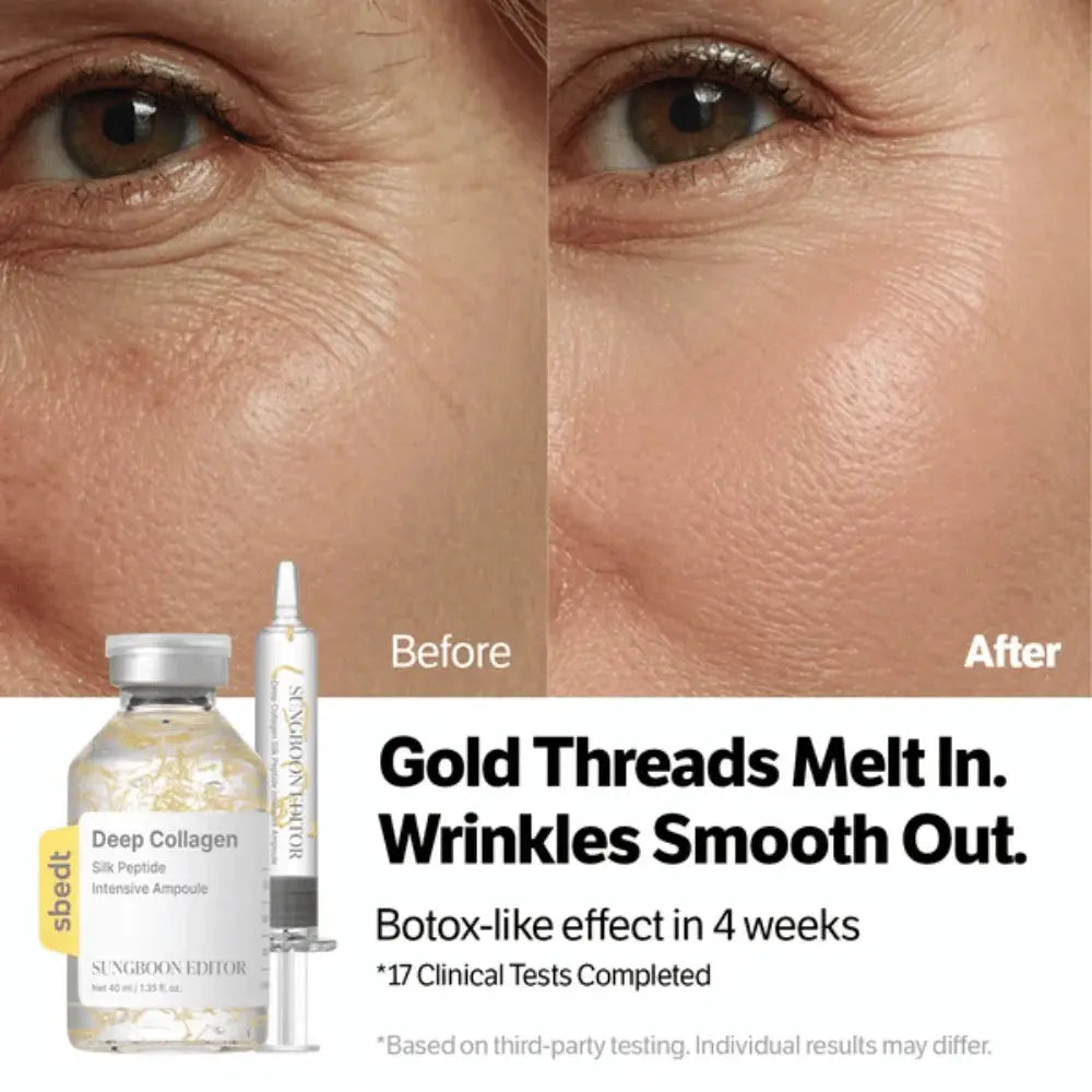 Sungboon Editor DEEP COLLAGEN SILK PEPTIDE INTENSIVE AMPOULE at Casa de Ella Mexico