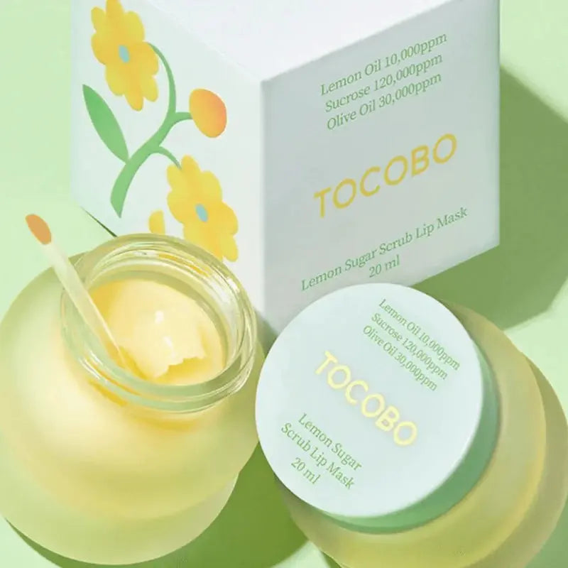 Tocobo-Lemon-Sugar-Scrub-Lip-Mask@ Casa de Ella Mexico
