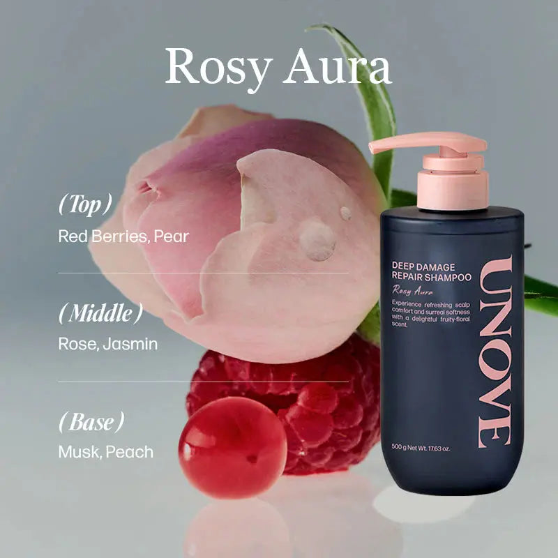 UNOVE Deep Damage Repair Shampoo – Rosy Aura at Casa de Ella Mexico
