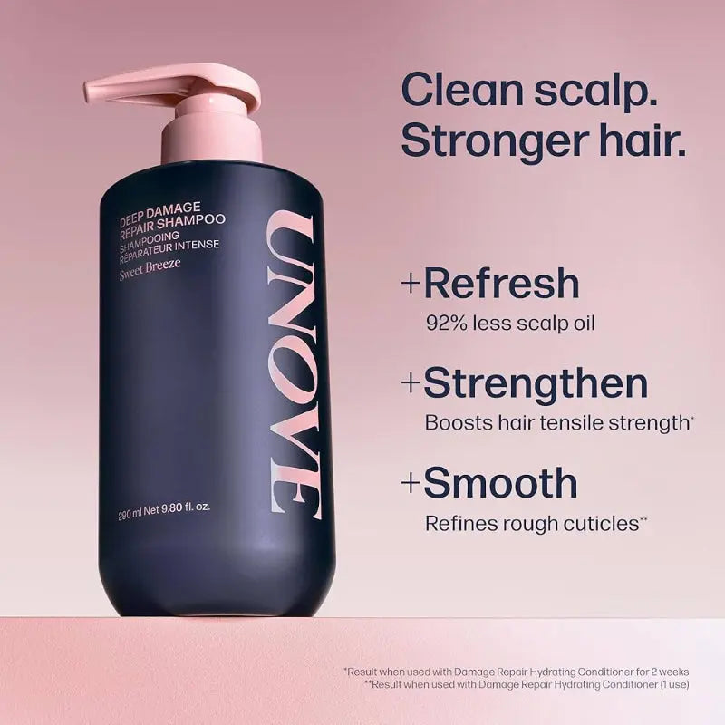 UNOVE Deep Damage Repair Shampoo – Sweet Breeze at Casa de Ella Mexico
