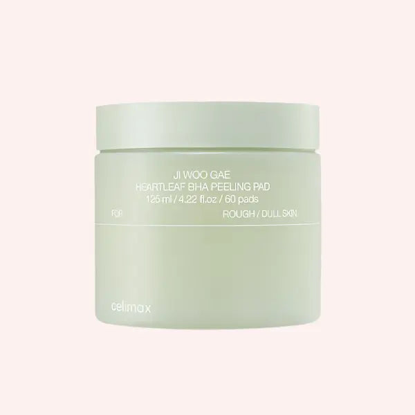 celimax HEARTLEAF BHA PEELING PAD (JI WOO GAE) 60PA @ CASA DE ELLA MEXICO | Almohadillas de Tóner on BHA & Heartleaf