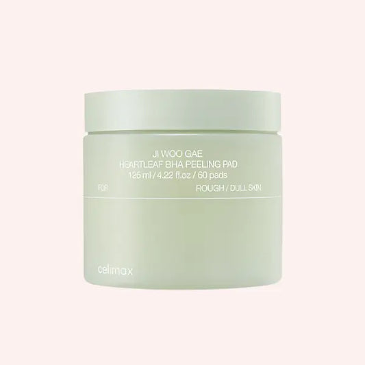 celimax HEARTLEAF BHA PEELING PAD (JI WOO GAE) 60PA @ CASA DE ELLA MEXICO | Almohadillas de Tóner on BHA & Heartleaf