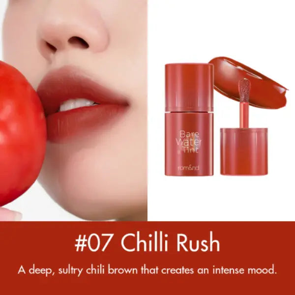 rom_nd_BARE_WATER_TINT_Casa_de_Ella_Mexico_lip_tint_coreano_en_07. CHILLI RUSH
