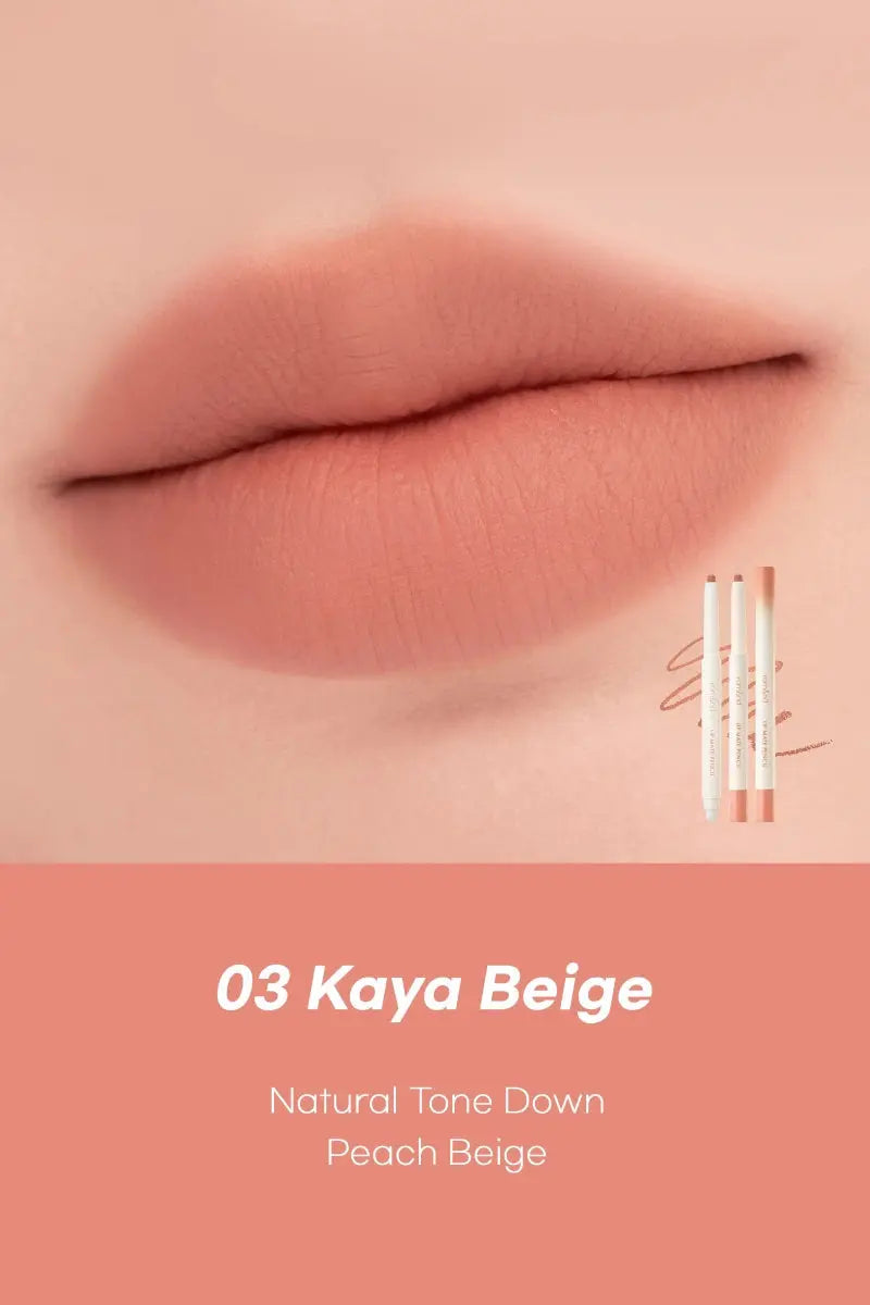 rom&nd LIP MATE PENCIL 03 KAYA BEIGE at Casa de Ella Mexico