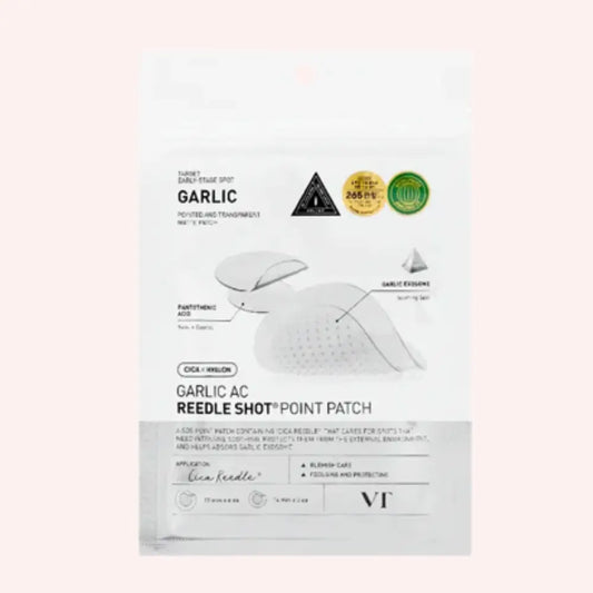 vt cosmetics GARLIC AC REEDLE SHOT POINT PATCH 9ea at Casa de Ella Mexico
